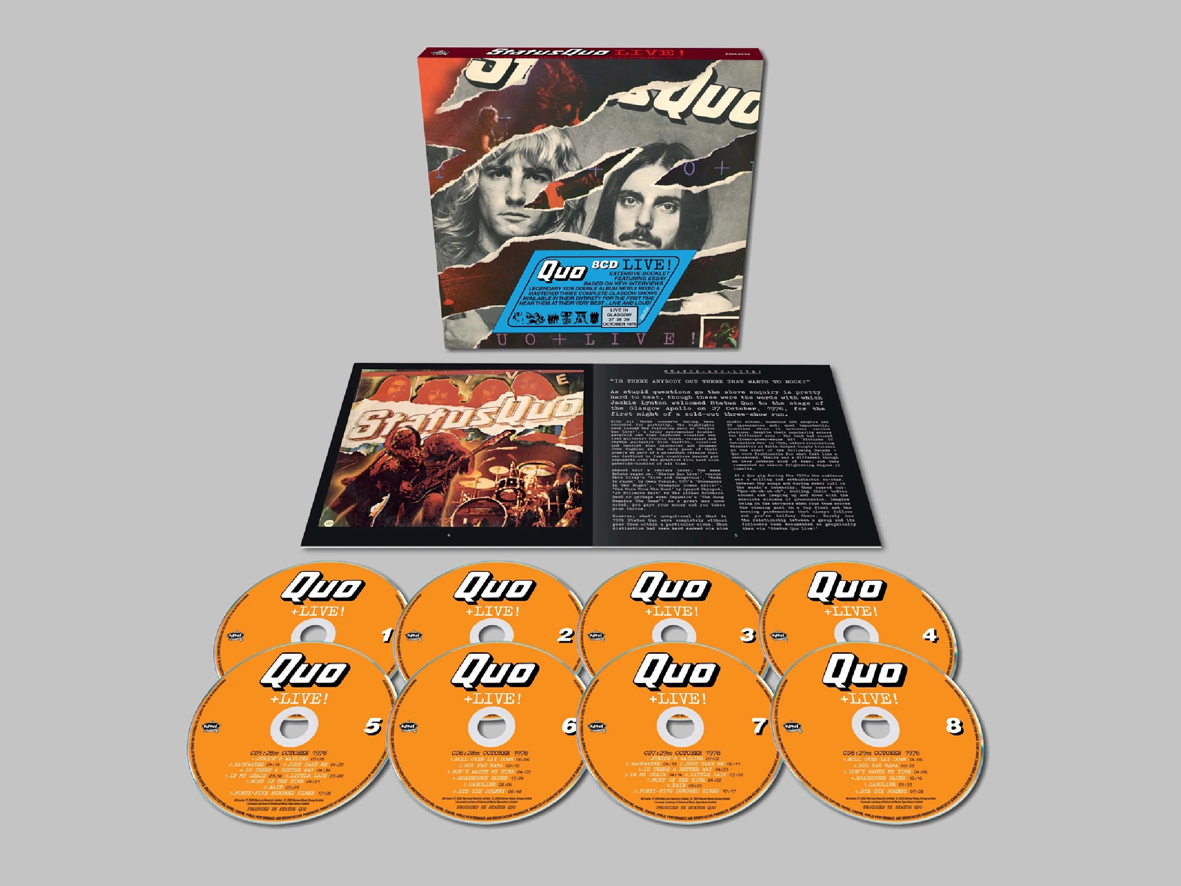 Vinyl and CD Box Sets