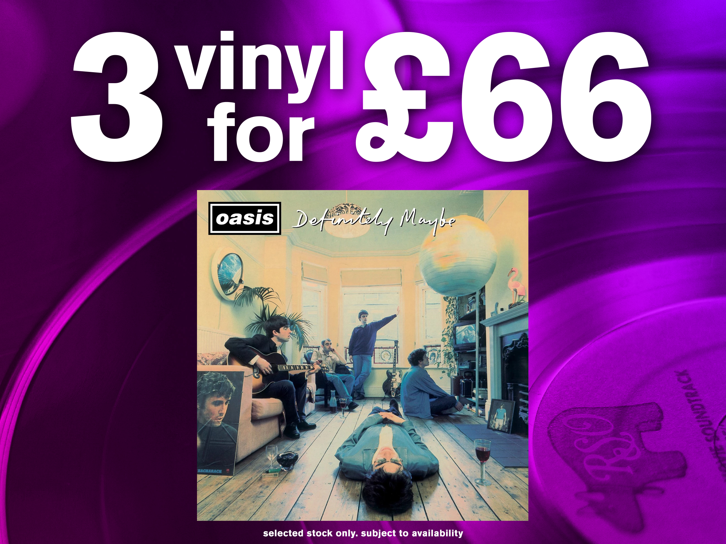 Vinyl 3 for £66