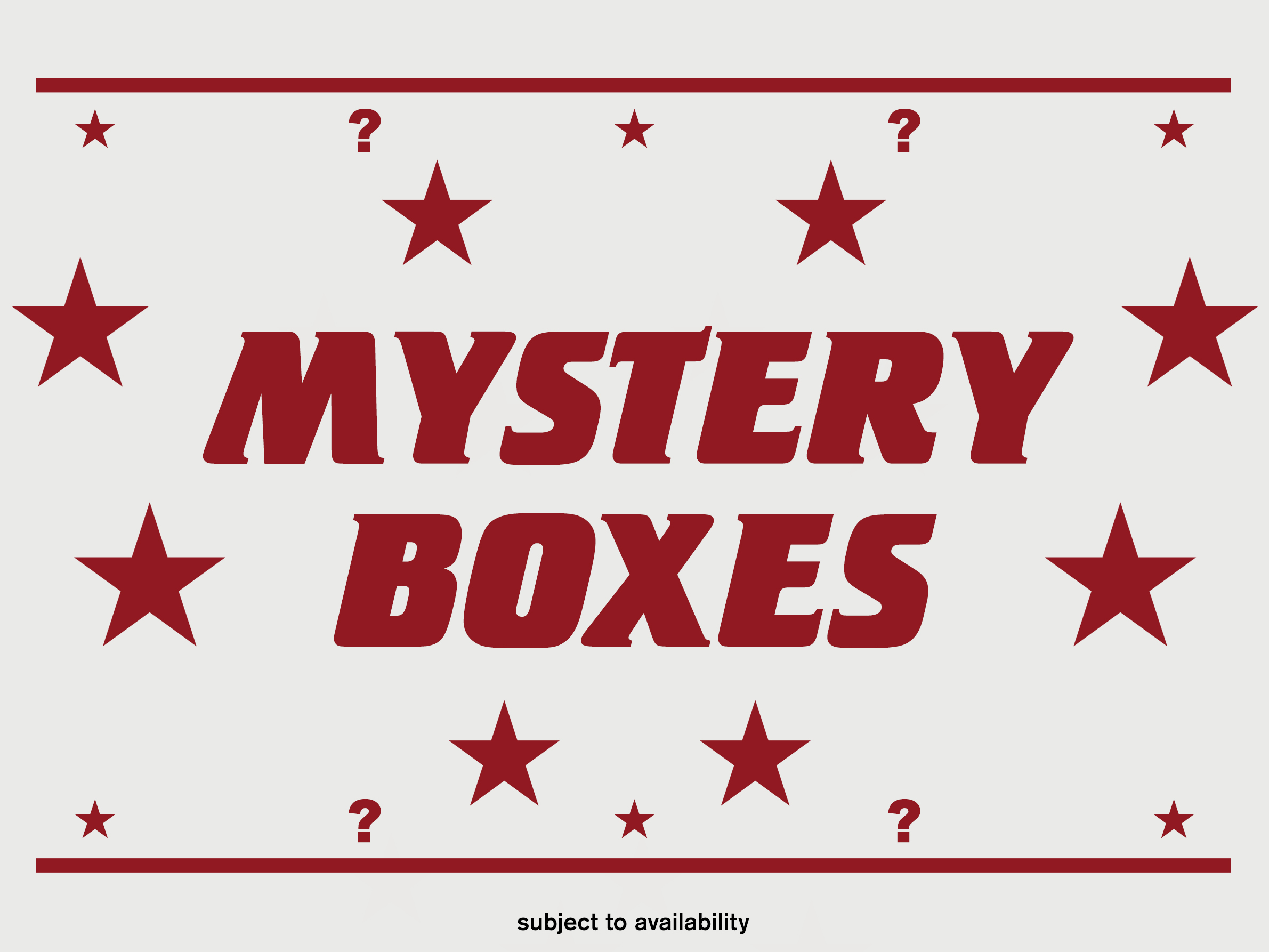 Mystery Boxes