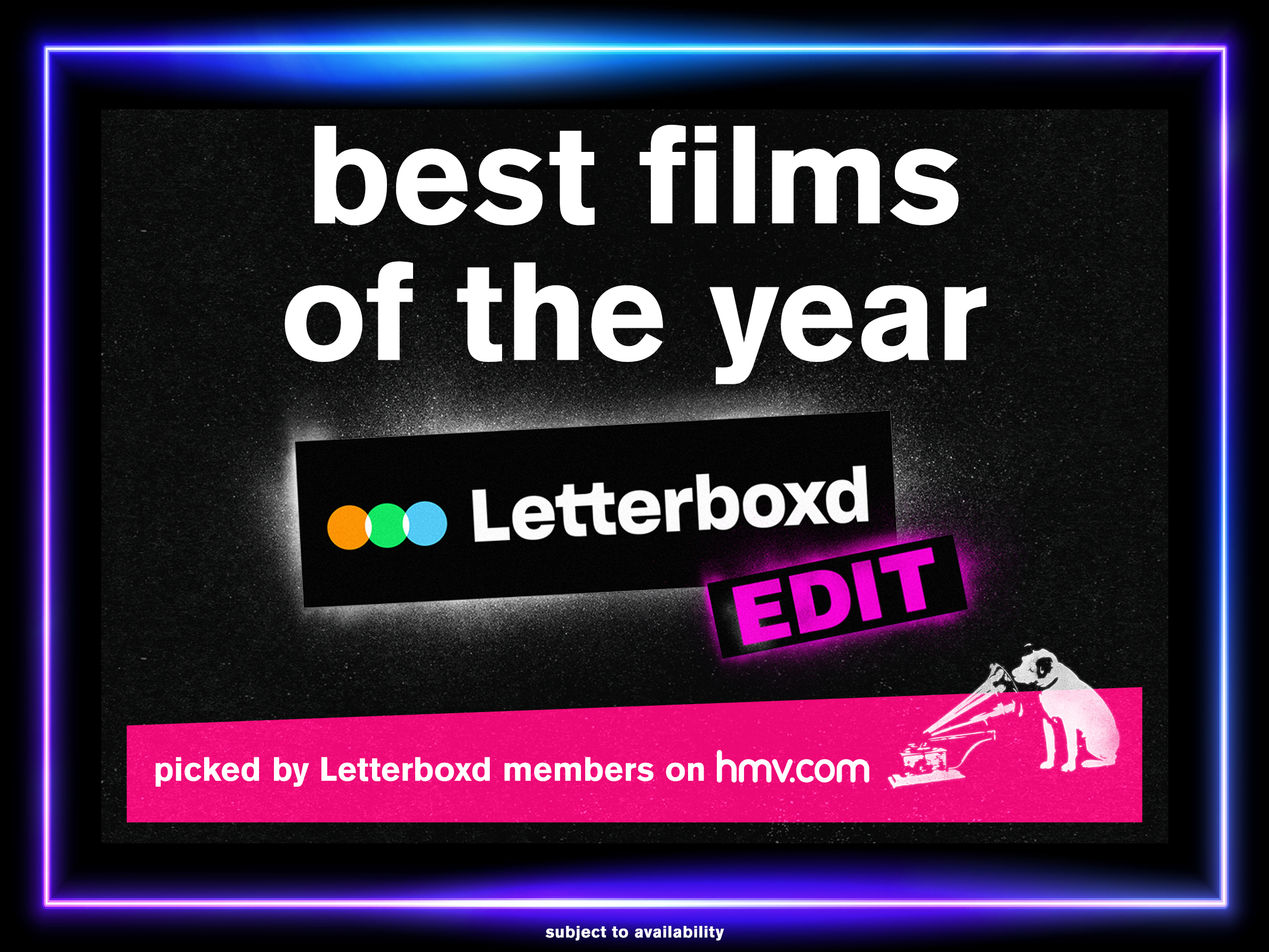 hmv Best Of The Year: Letterboxd Edit