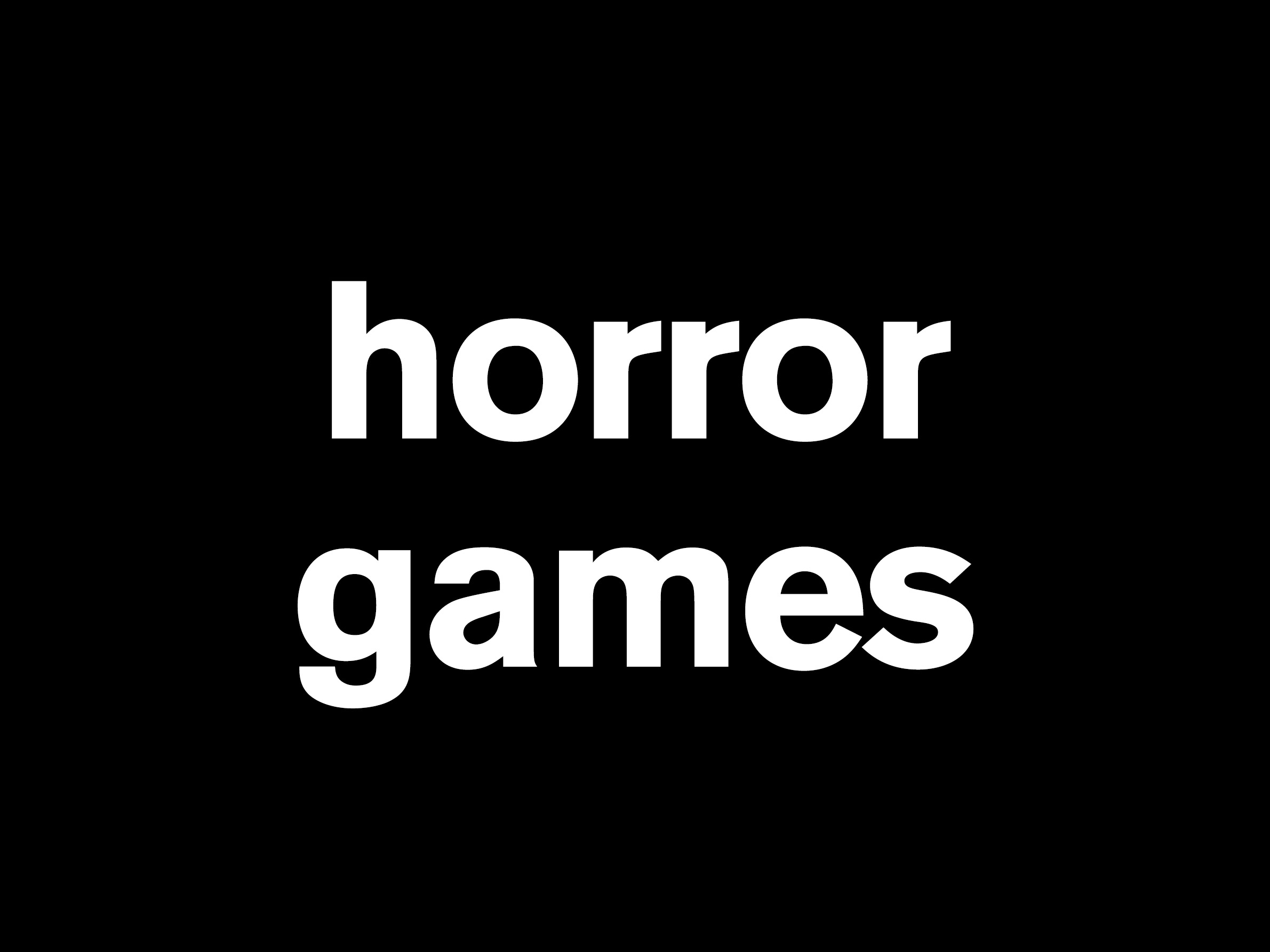 Horror Games